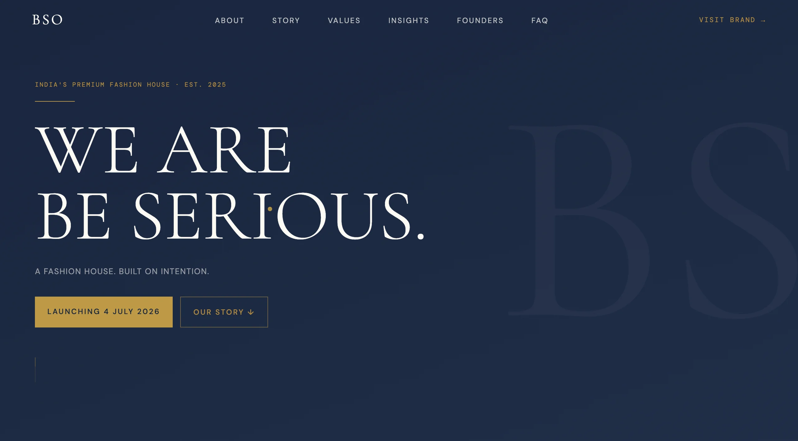 BeSeriousOfficial - Premium Fashion Brand
